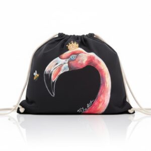 Sutraukiamas krepšys "Flamingas"