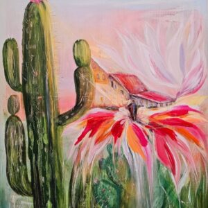 Ir kaktusas pražysta