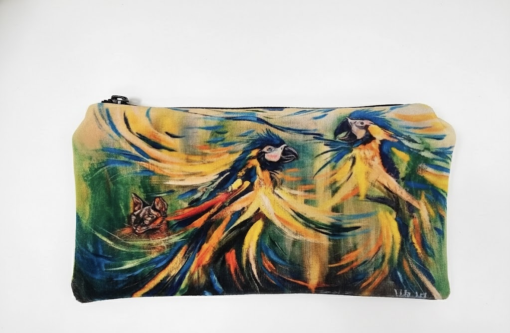 Didesnė veliūrinė kosmetinė - Image 4